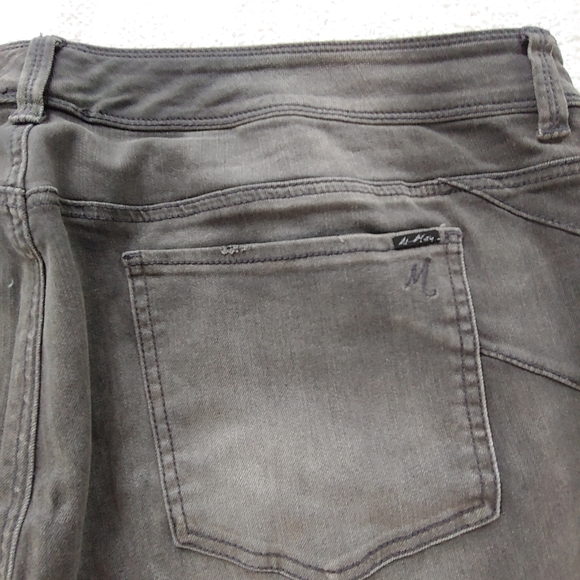 NWOT Plus Size Melissa McCarthy Seven7 Gravel Stretch Pencil Jeans - Size 24W - Picture 9 of 10
